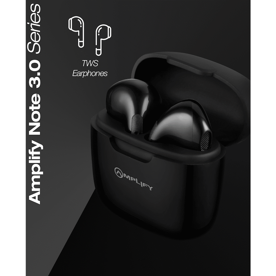 Amplify Note 3.0 Series TWS Earphones - Black