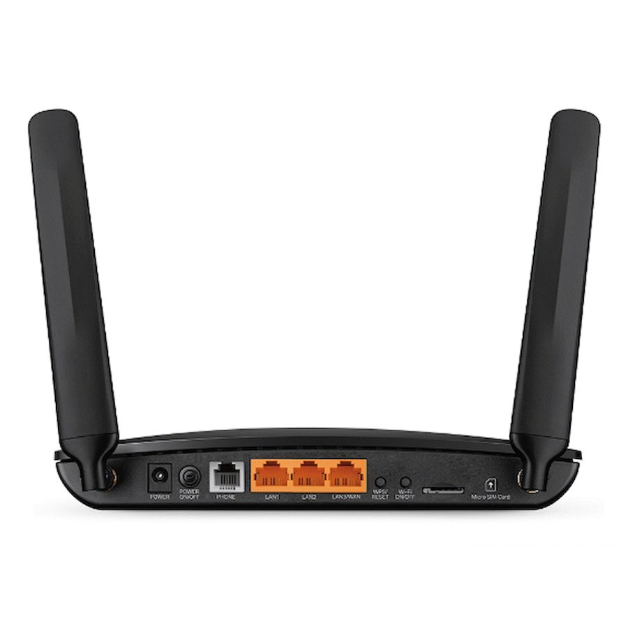 TP-Link TL-MR6500V 300Mbps Wireless N 4G LTE Router + VoIP