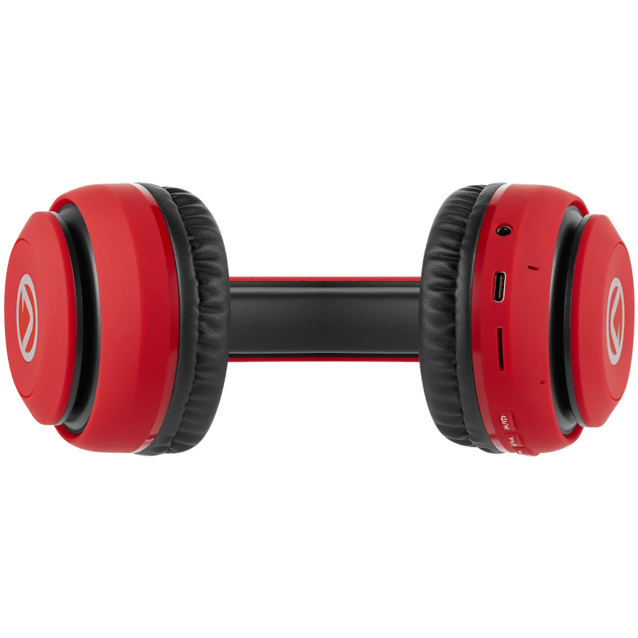 Volkano Impulse Series Bluetooth Headphones - Red