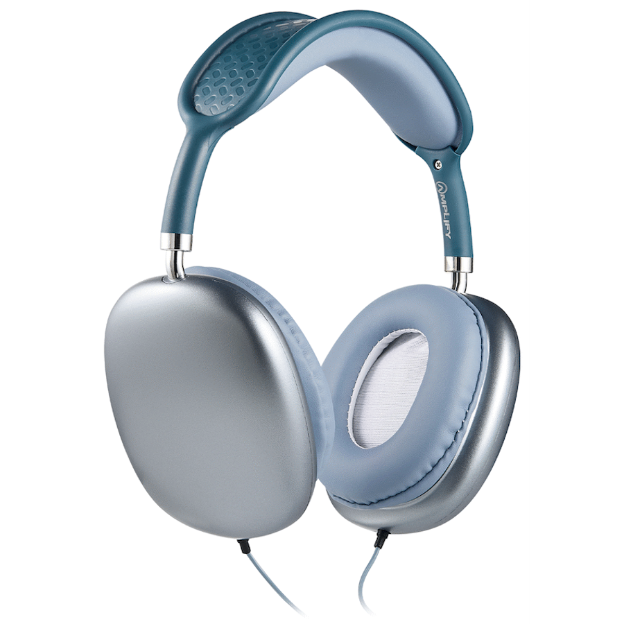 Amplify Zenith Series Aux Headphones - Blue