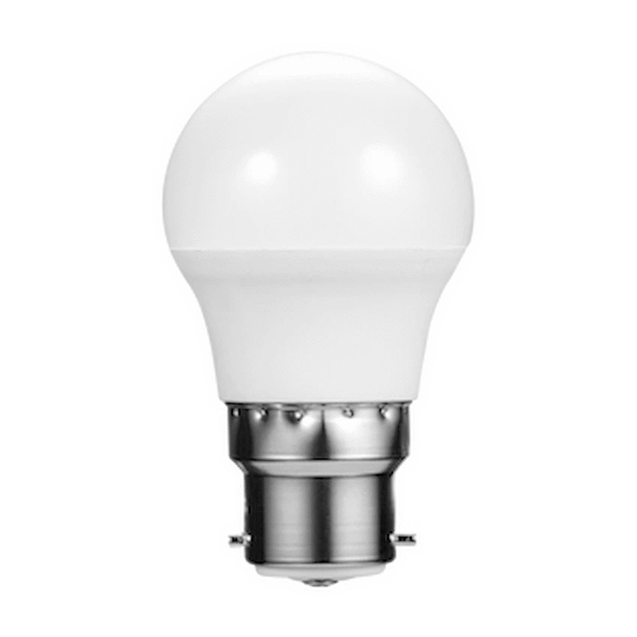Ellies 5w G45 Residential Golfball Stick Bulb B22 CW