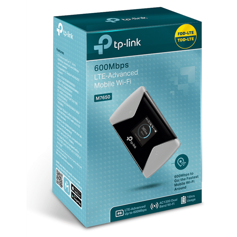 TP-Link M7650 4G Mobile Wi-Fi Router