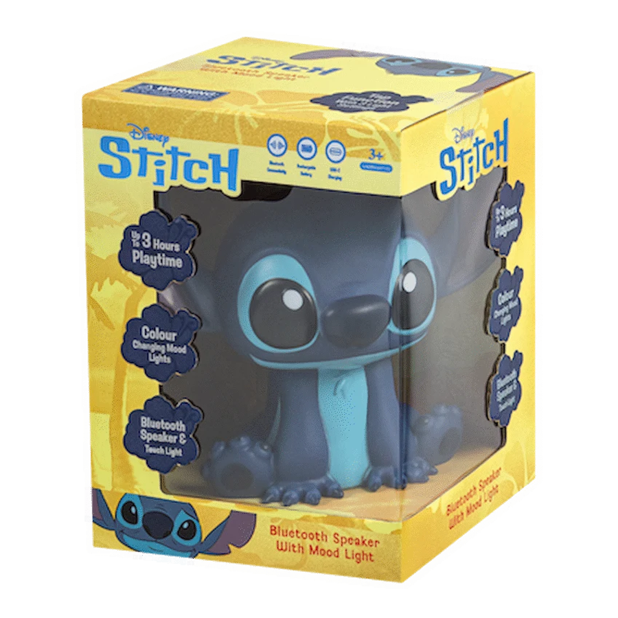 Disney Stitch Bluetooth Speaker with Mood Light