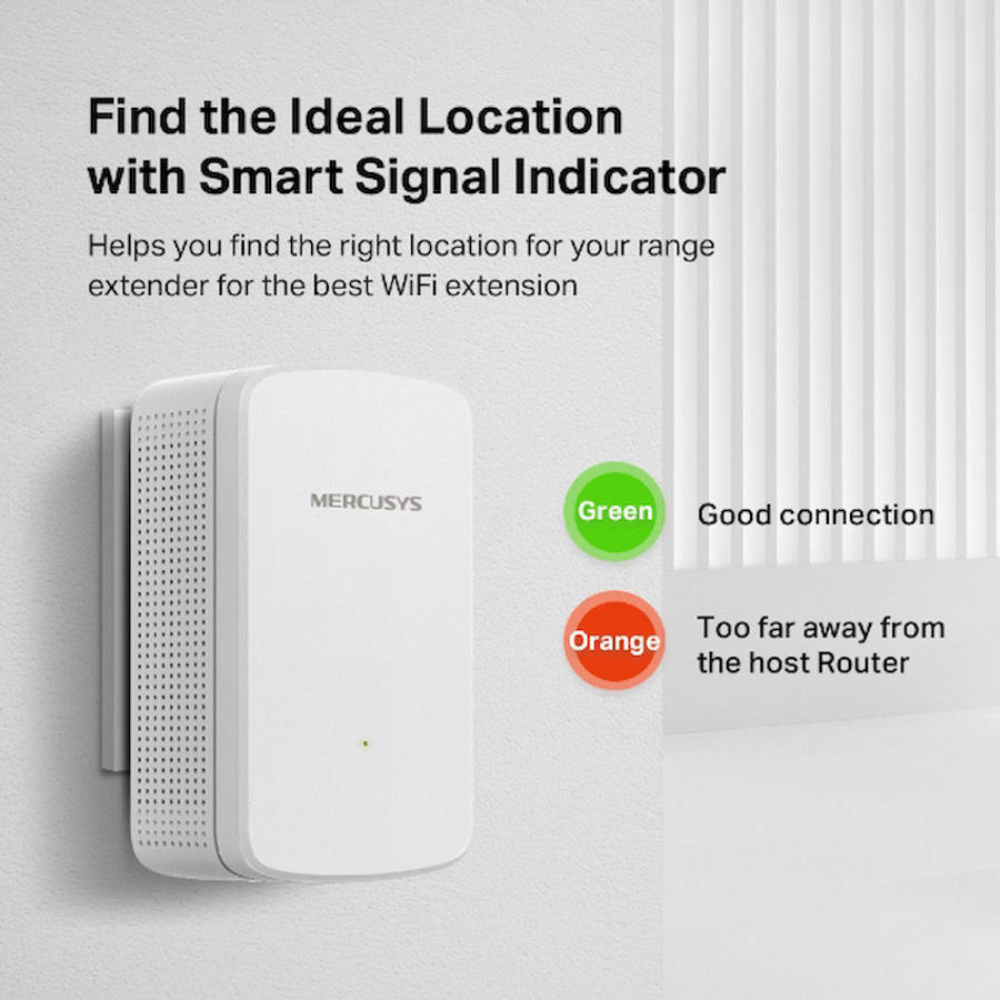 TP-Link Mercusys ME10 300Mbps Wi-Fi Range Extender