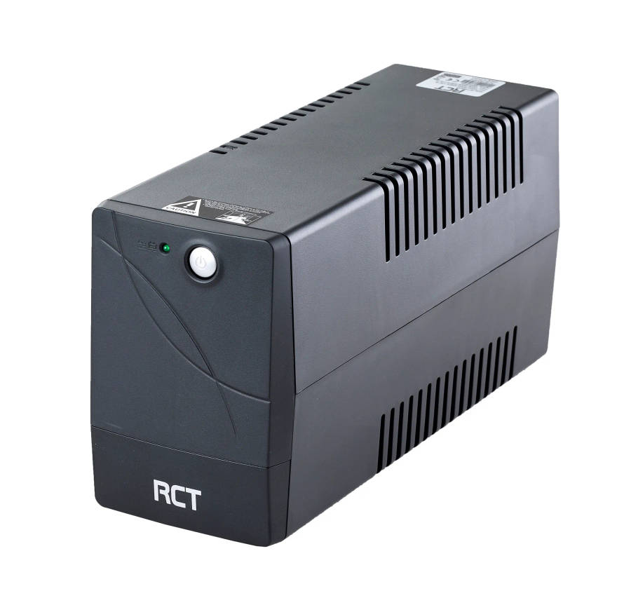 RCT 850VA LINE-INTERACTIVE UPS 510W WITH SA WALL SOCKETS - 1 X TYPE M 2 X TYPE N. BATTERY 6 MONTH...