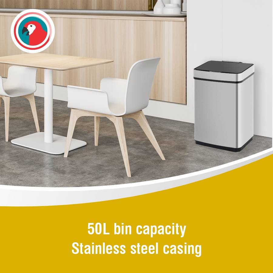 Janitorial Touchless Bin 50L