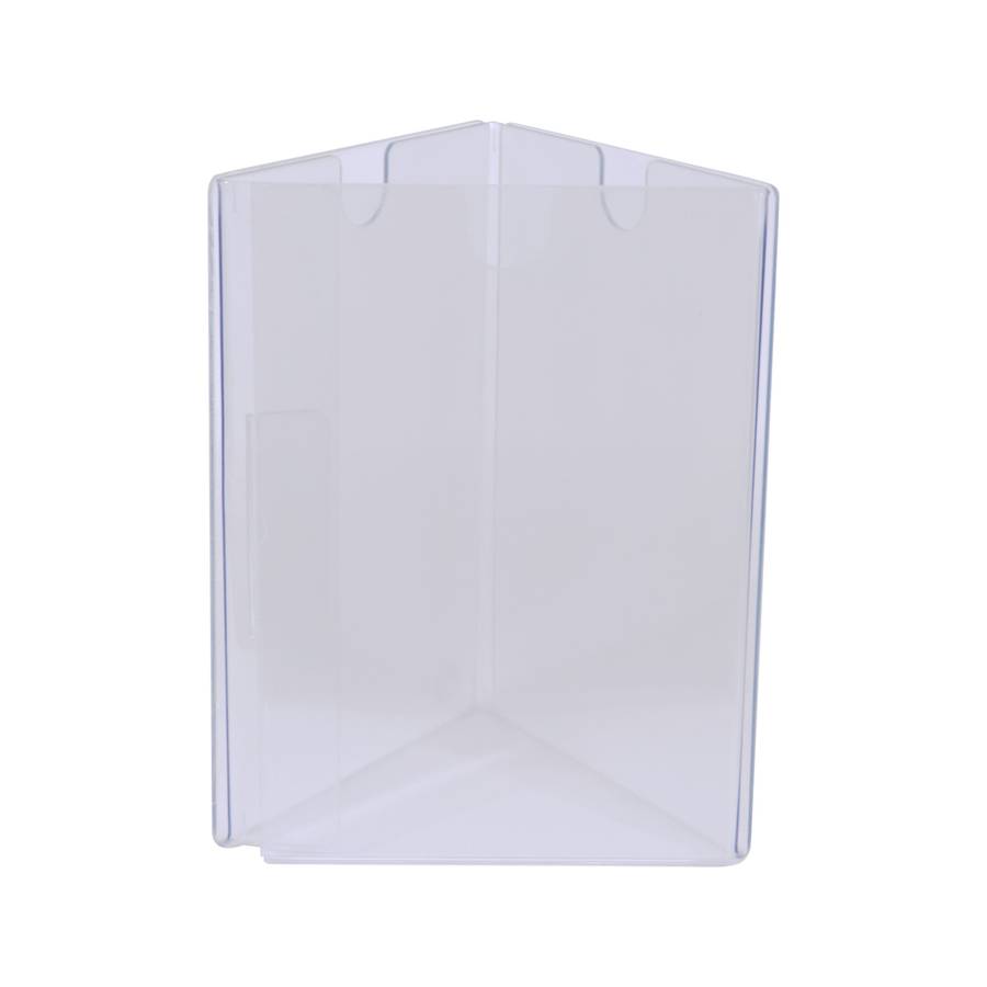 A5 Three Sided Acrylic Table Talker