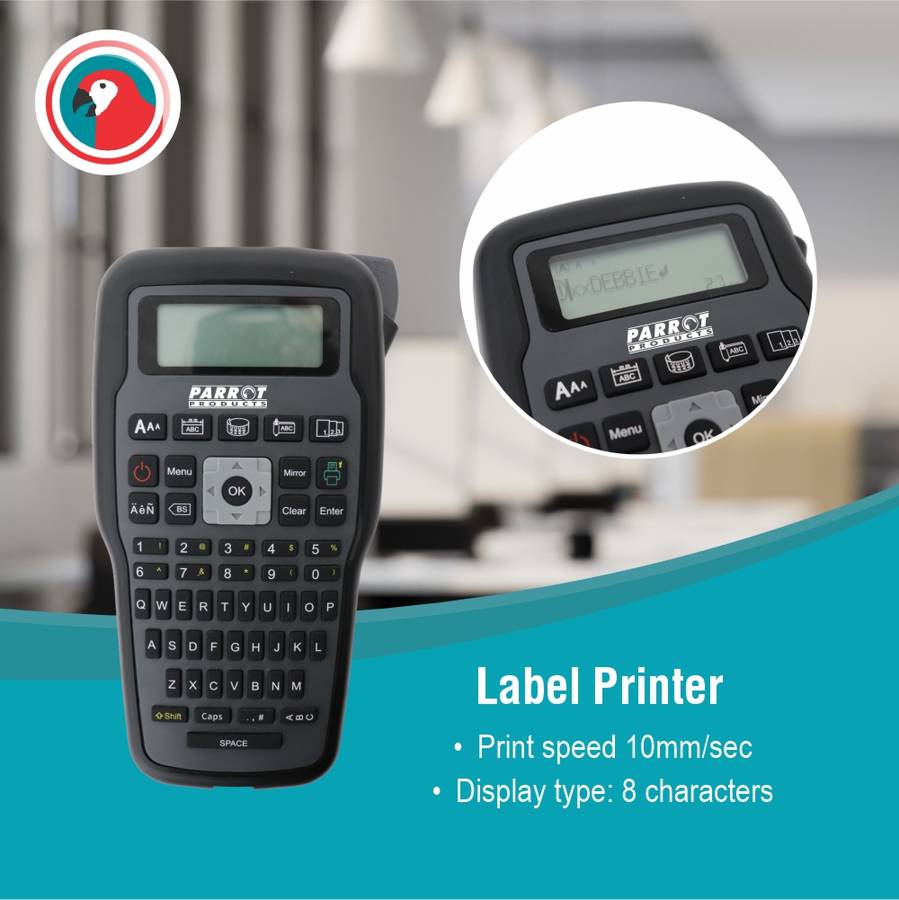 Parrot Handheld Label Printer