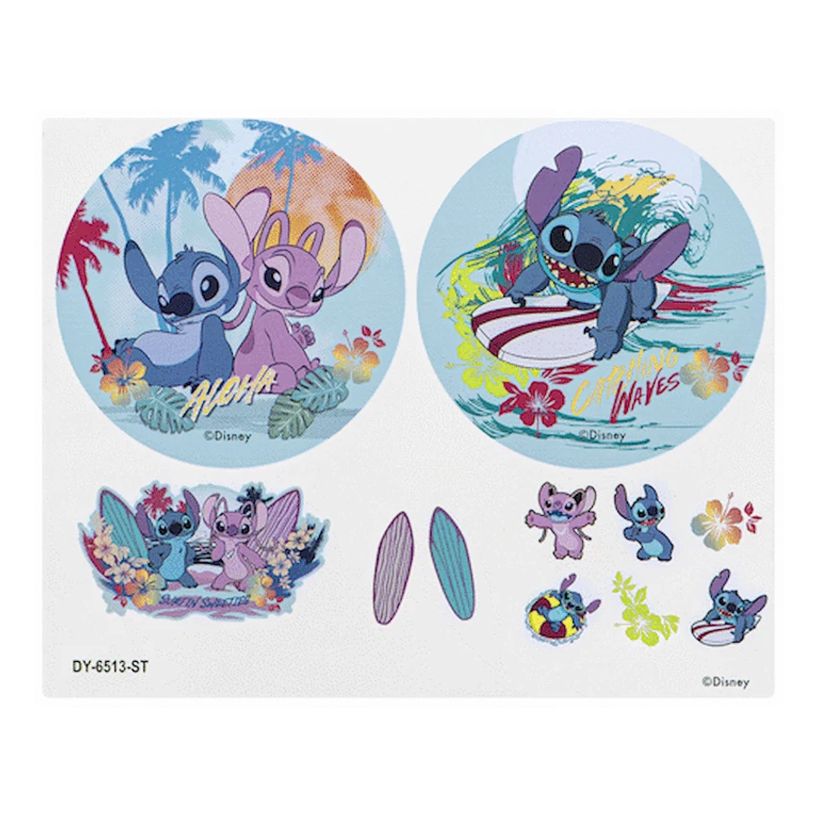 Disney Stitch Wired Headphones with 11 Stickers