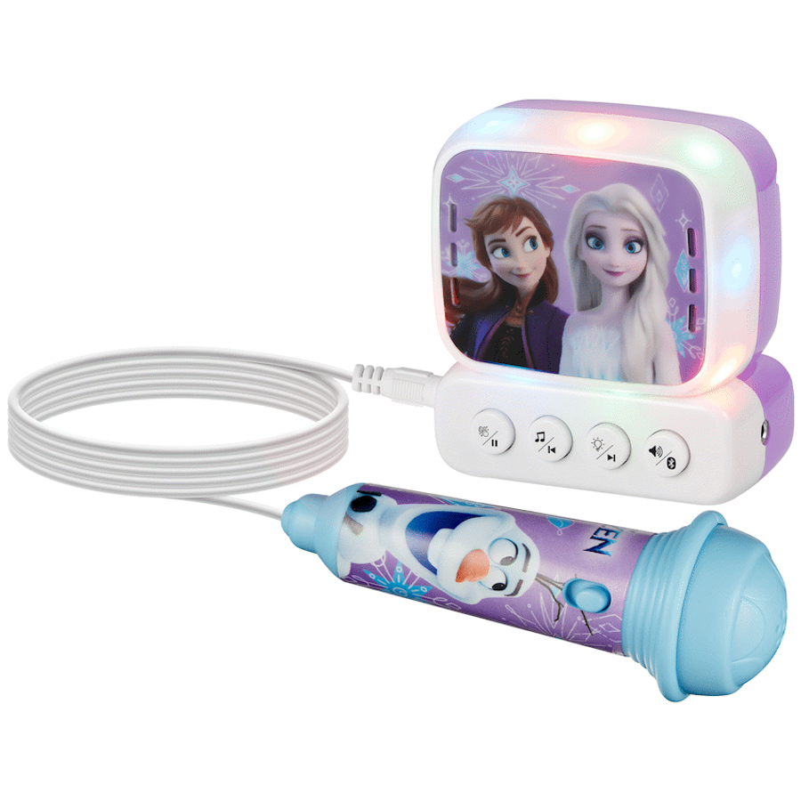 Disney Frozen Bluetooth Mini Karaoke Machine with Belt Hook