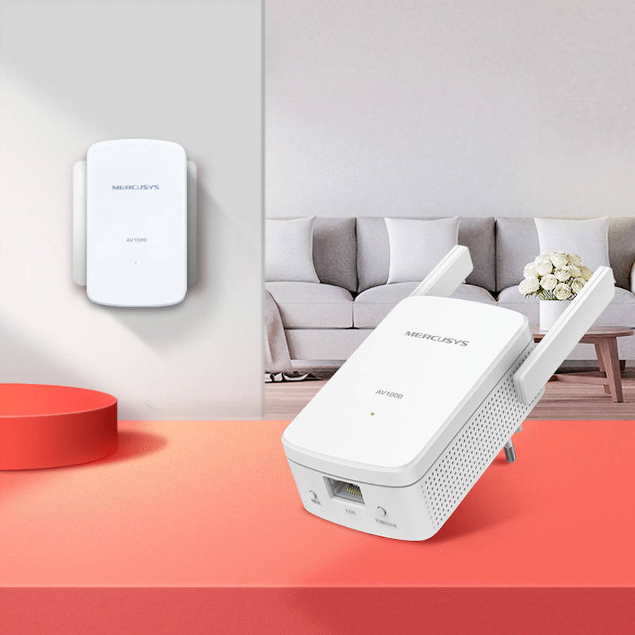 TP-Link Mercusys MP510 KIT AV1000 Gigabit Powerline Wi-Fi Kit
