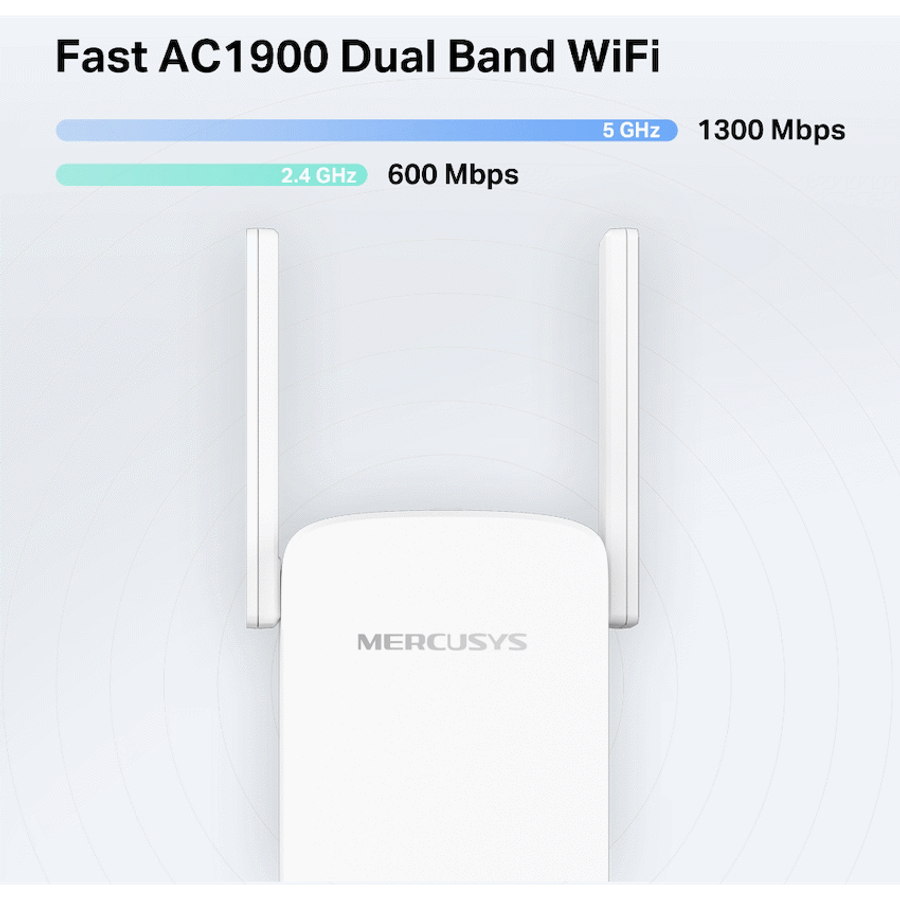 TP-Link Mercusys ME50G AC1900 Wi-Fi Range Extender