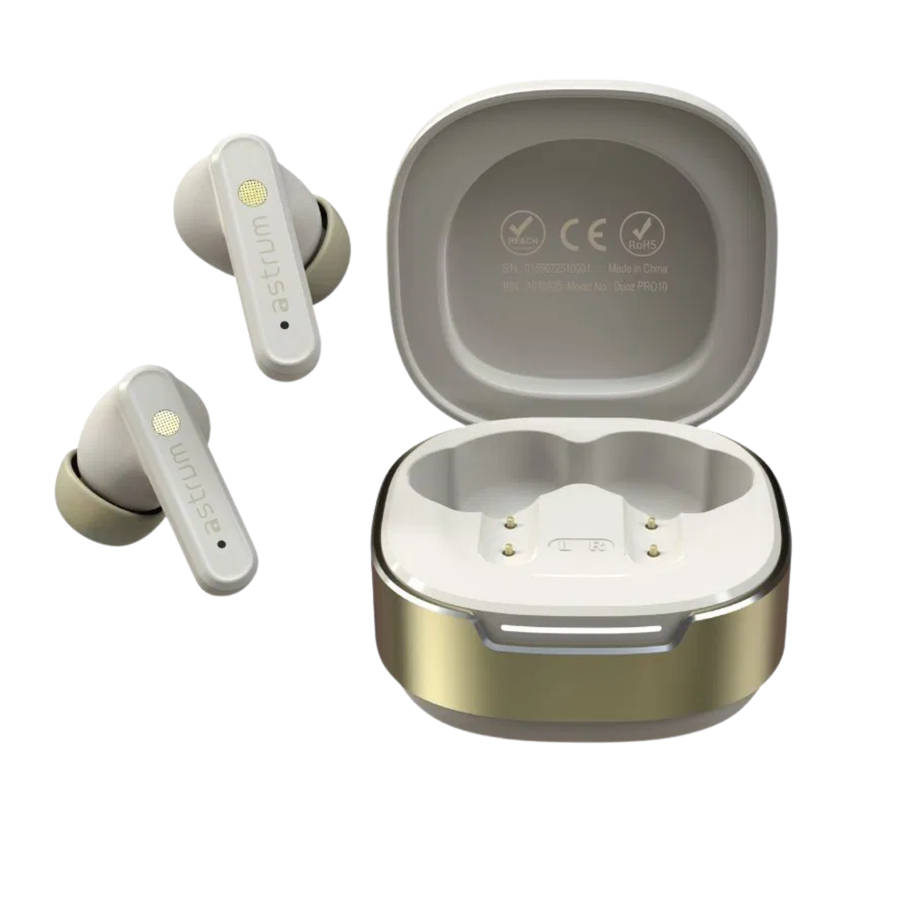 DUOZ PRO10 TWS EARBUDS HYBRID ANC 6MIC W