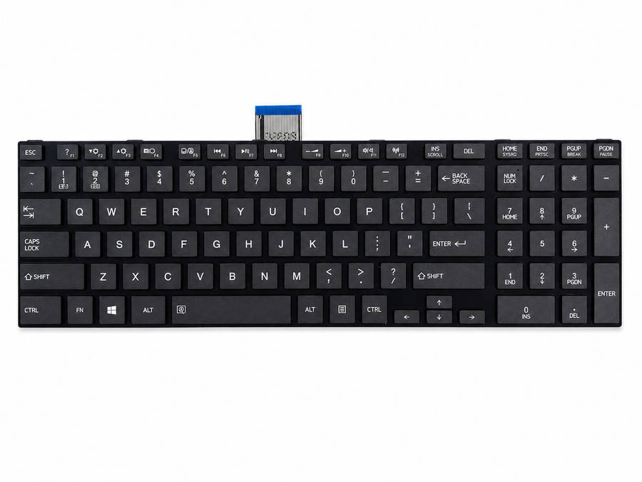 KB TOSHIBA L850 CHOCOLATE W F BLACK US