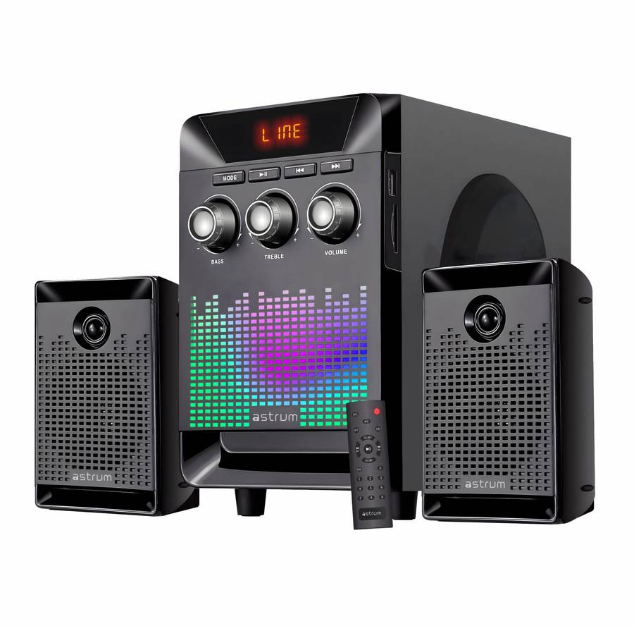 SM330 35W 2.1CH LED Multimedia Speaker Bluetooth SD Card USB FM
