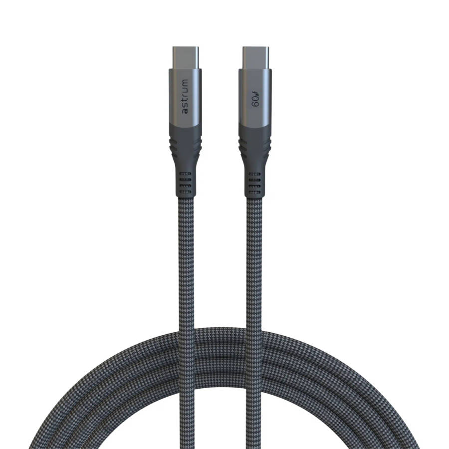 VMCC60 CABLE C-C 60W M-M 1.2M BRAID GR