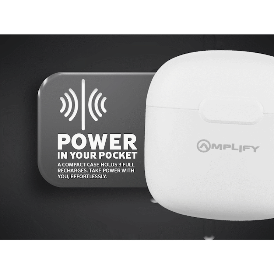 Amplify Note 3.0 Series TWS Earphones - White