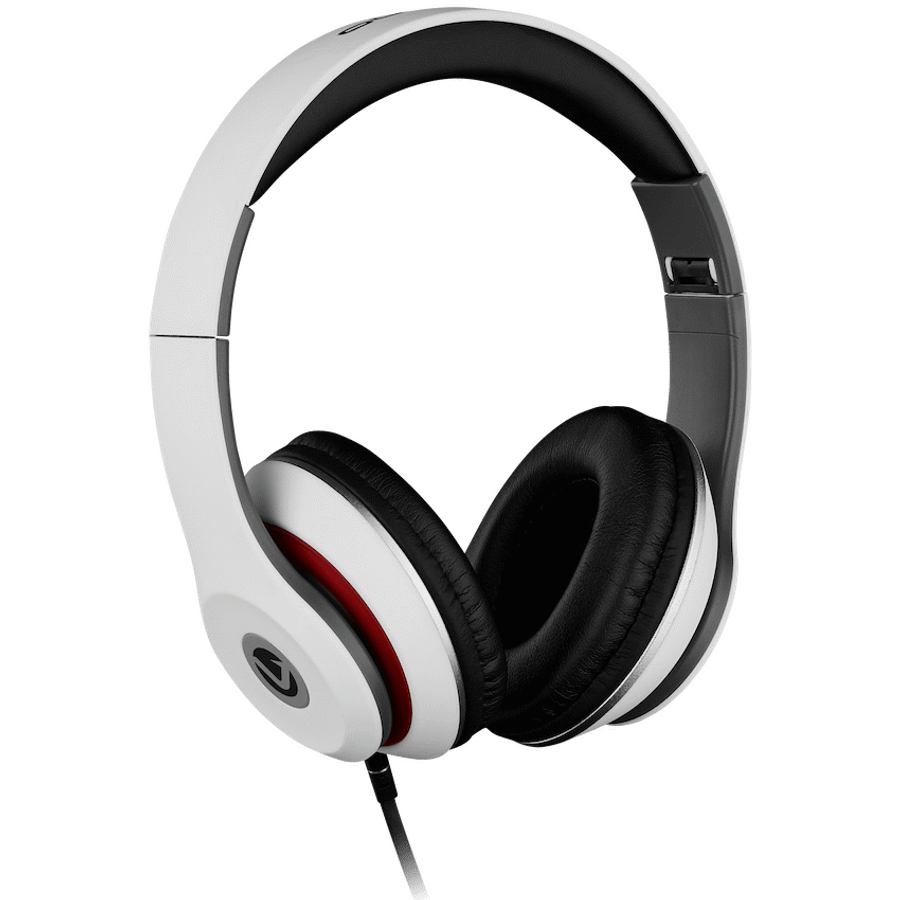Volkano Falcon Series Headphones with Microphone - White