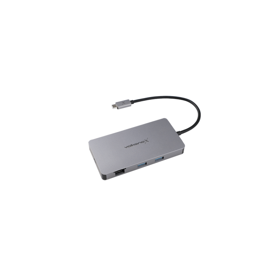 Volkano X Core Series 8 in 1 USB-C Multiple Port Adaptor