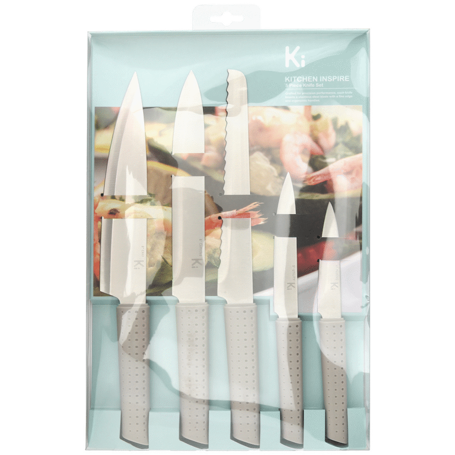 Kitchen Inspire 5pce Knife Set