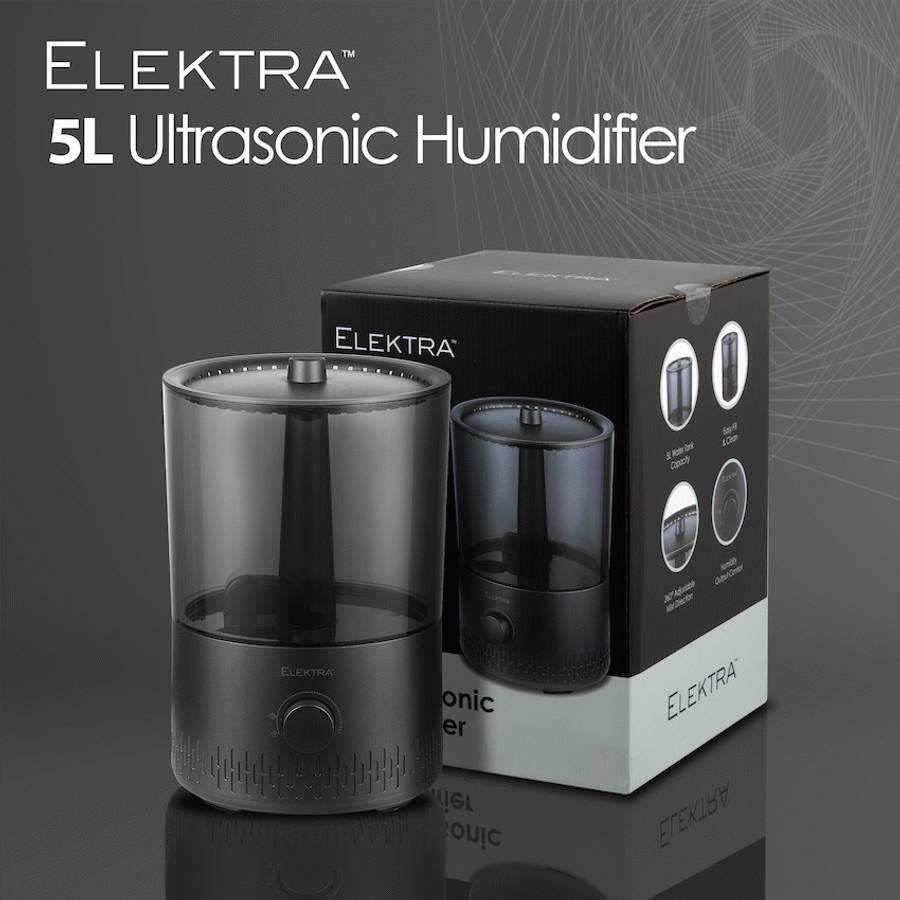 Elektra 5L Ultrasonic Humidifier