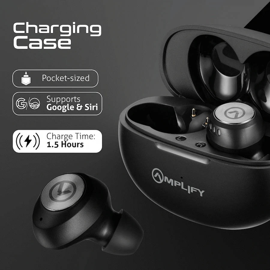 Amplify Zodiac 3 True Wireless Earphones - Black