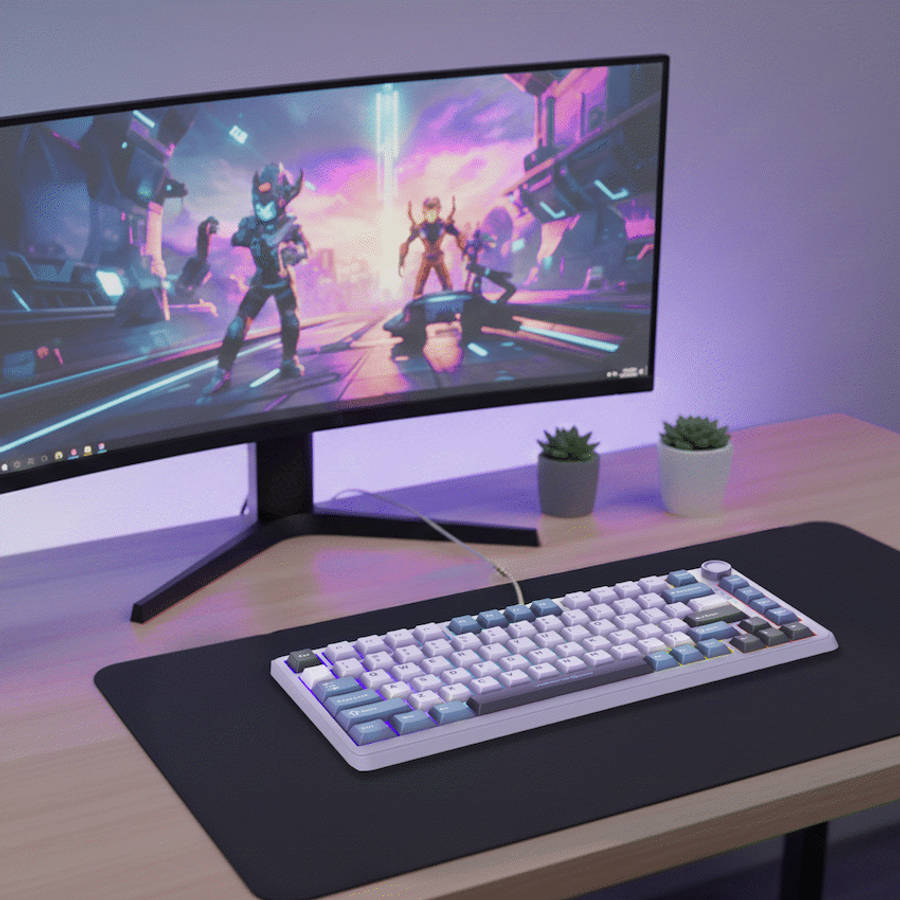 Volkano Gaming Phantom X2  TKL Mechanical Tri-Mode Wireless Keyboard