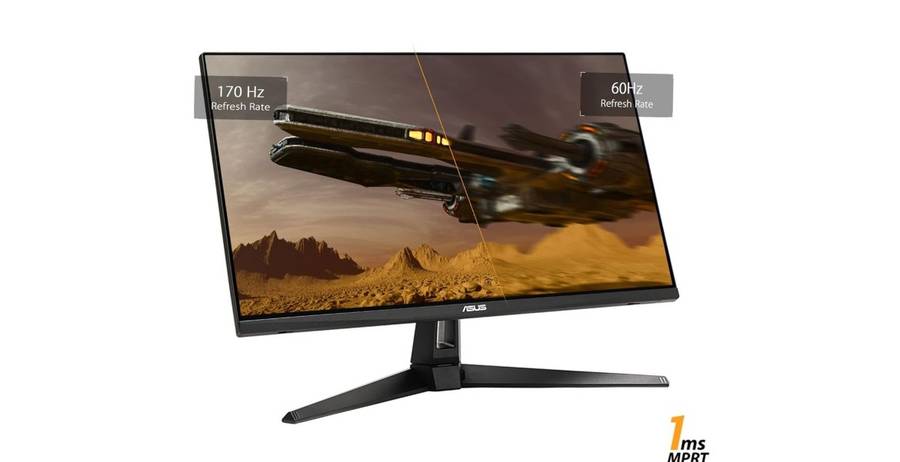 Asus TUF Gaming VG27WQ1B Curved Gaming Monitor 27 inch WQHD (2560x1440) - Refurbished