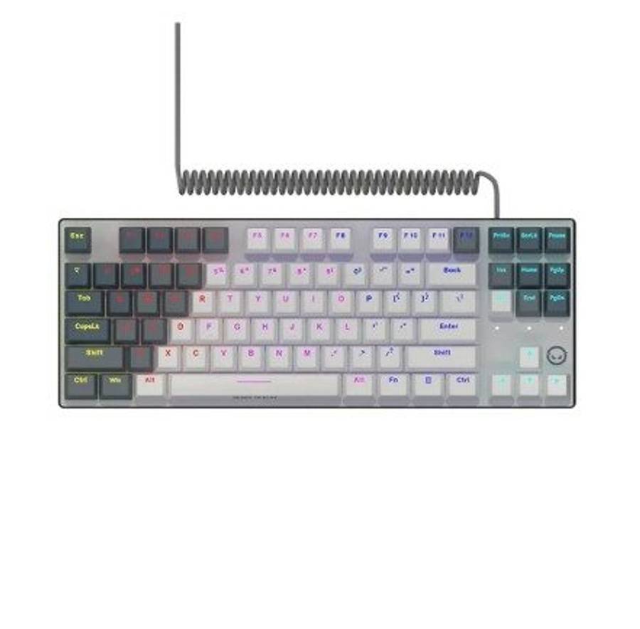 Lorgar Azar 514TKL Wired Mechanical Gaming Keyboard - White