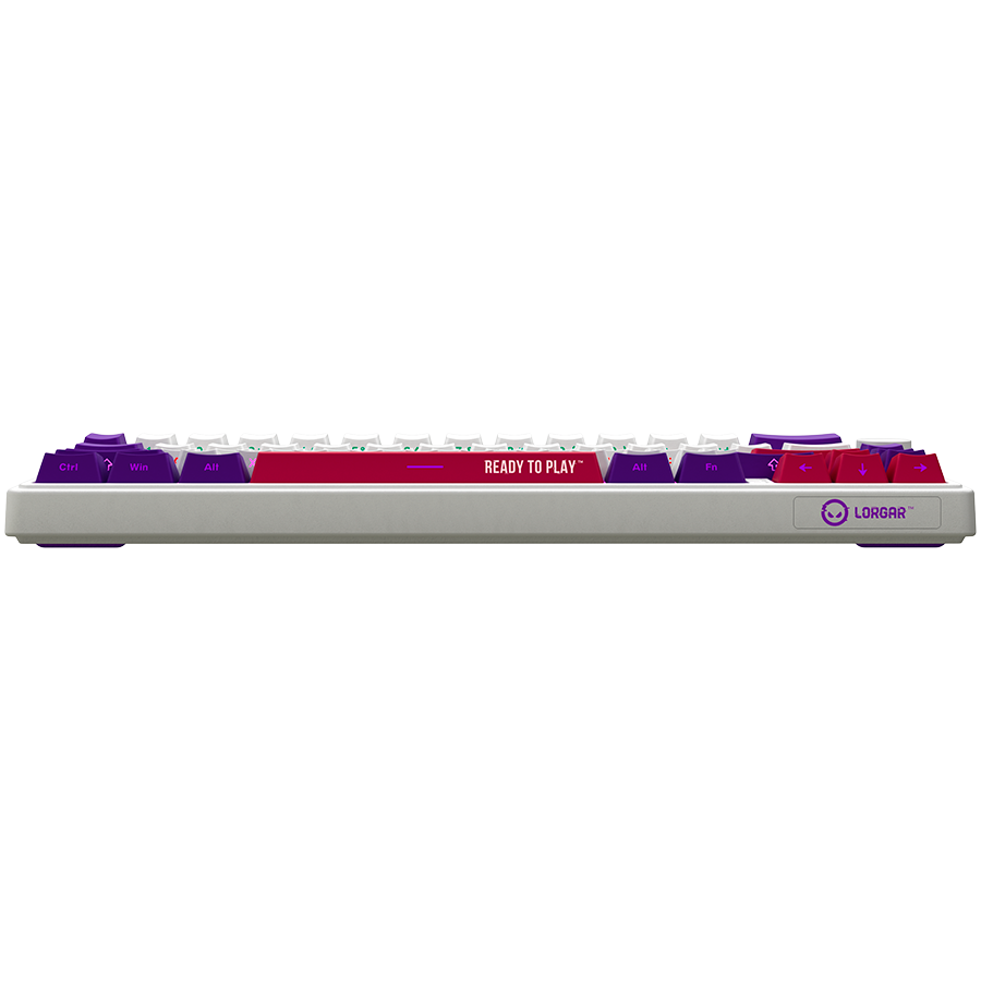 Lorgar KBP70MW Wireless 65% Mechanical Gaming Keyboard Pro - White