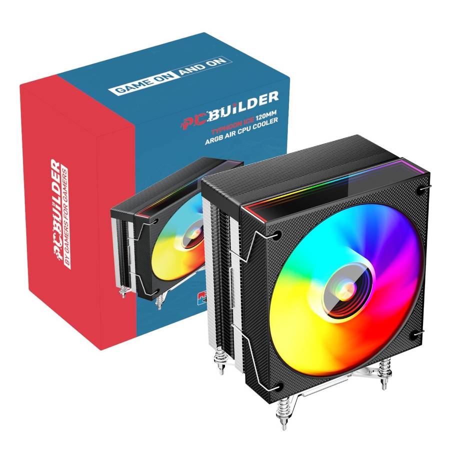 PCBuilder TYPHOON ICE 120MM ARGB CPU Cooler
