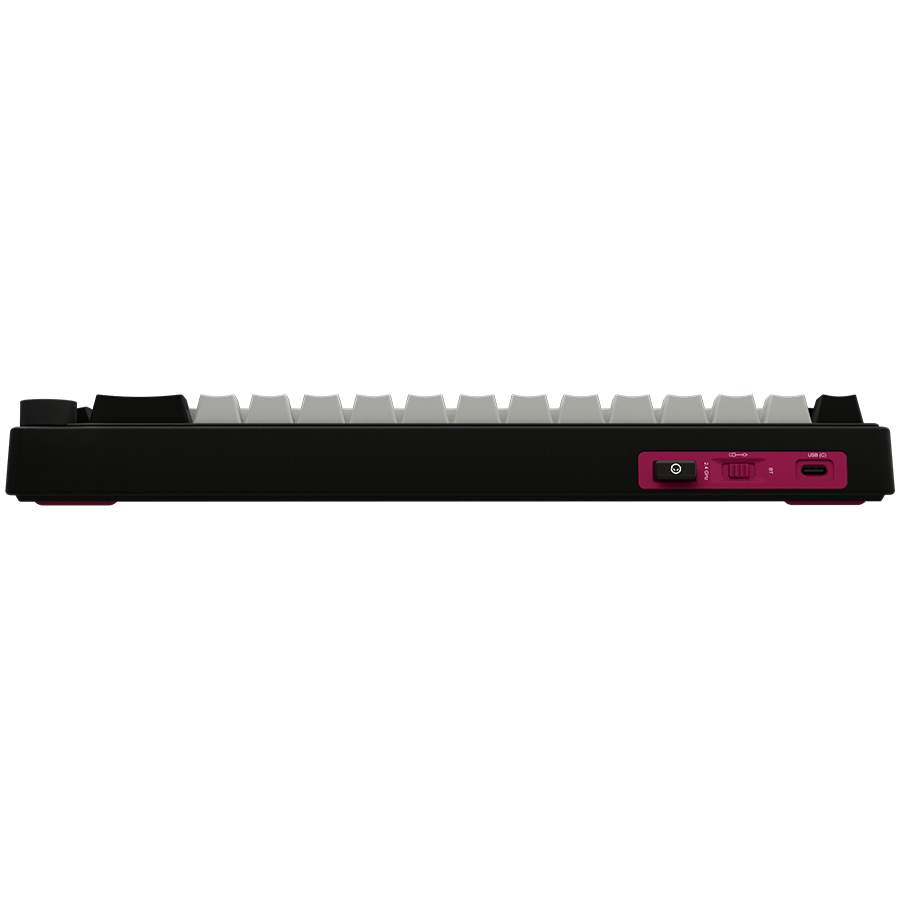 Lorgar KBP70MW Wireless 65% Mechanical Gaming Keyboard Pro - Black/Red