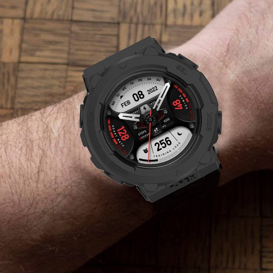 Amazfit T-Rex 2 Hollow Style Protective Case - Black