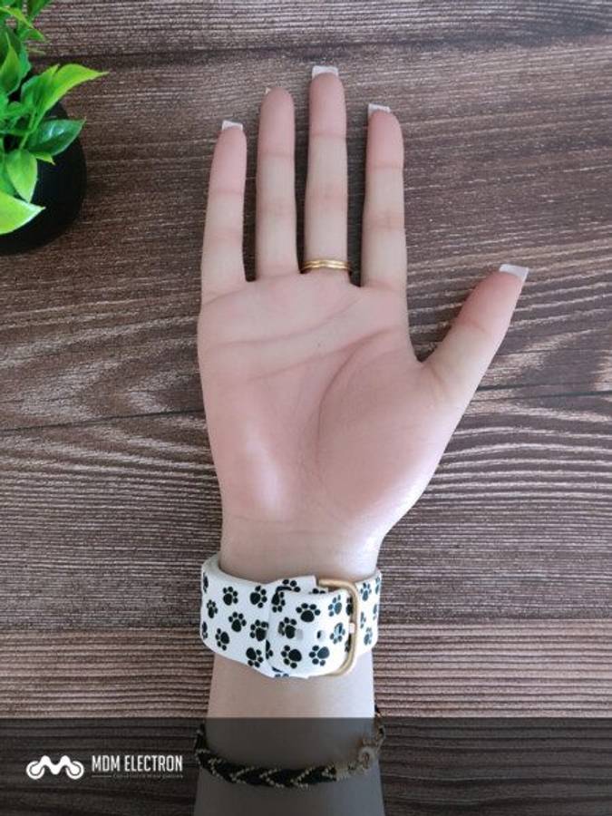 Apple Watch Printed Silicone Strap - Paw Print