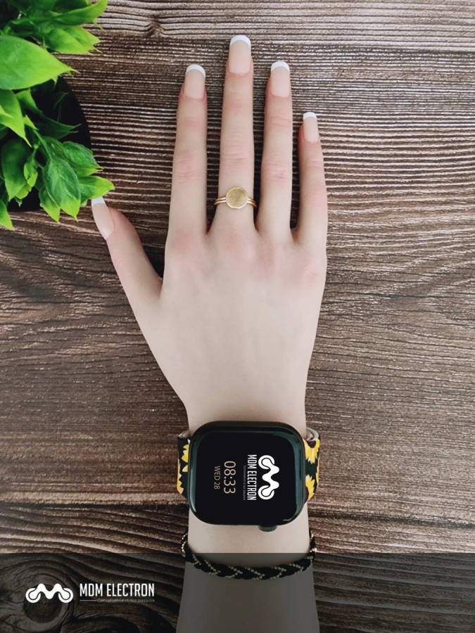 Apple Watch Printed Silicone Strap - Sunflowers