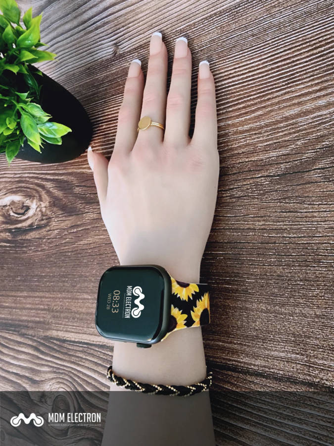 Apple Watch Printed Silicone Strap - Sunflowers