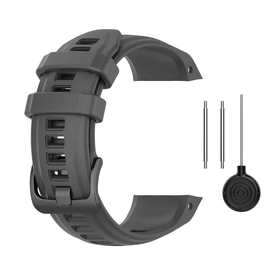 Garmin Instinct 2S Silicone Strap - Dark Grey