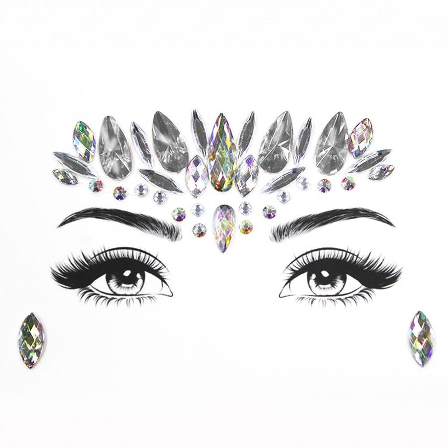 Nordik Beauty Gem Festival Face Stickers