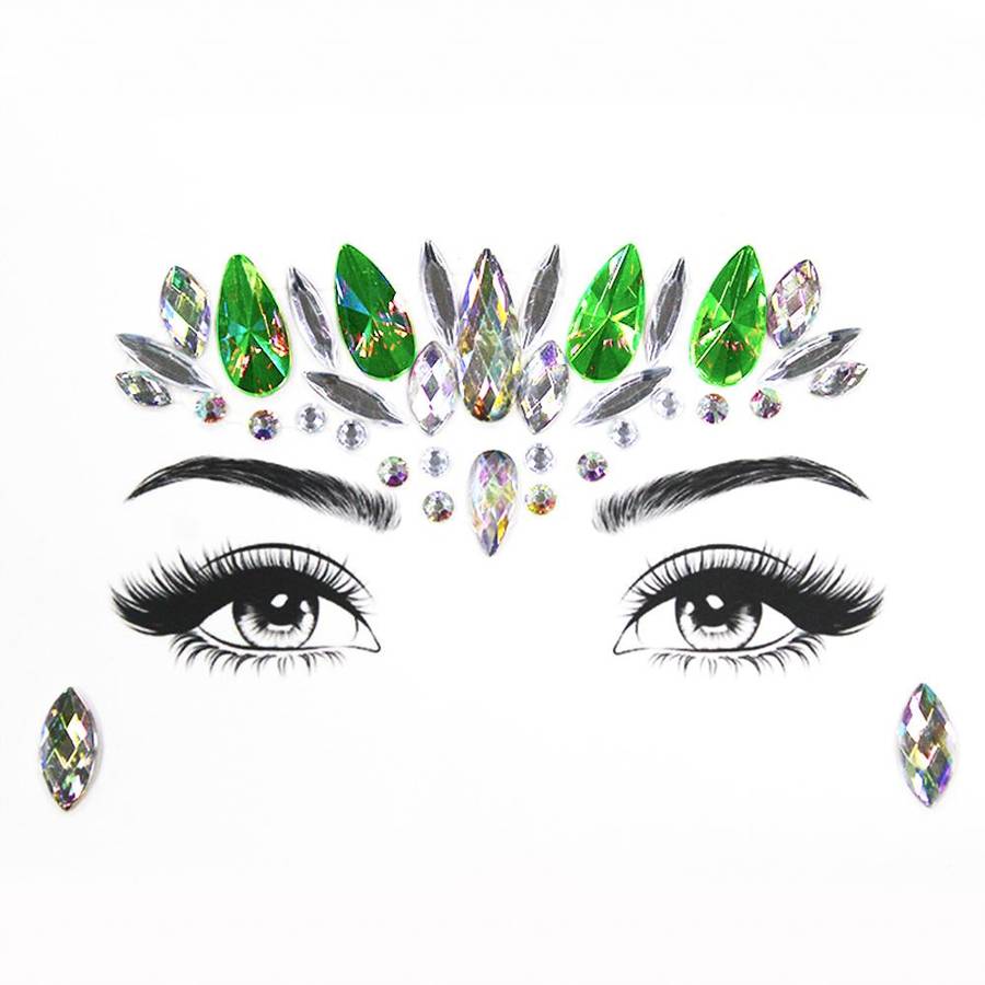 Nordik Beauty Gem Festival Face Stickers