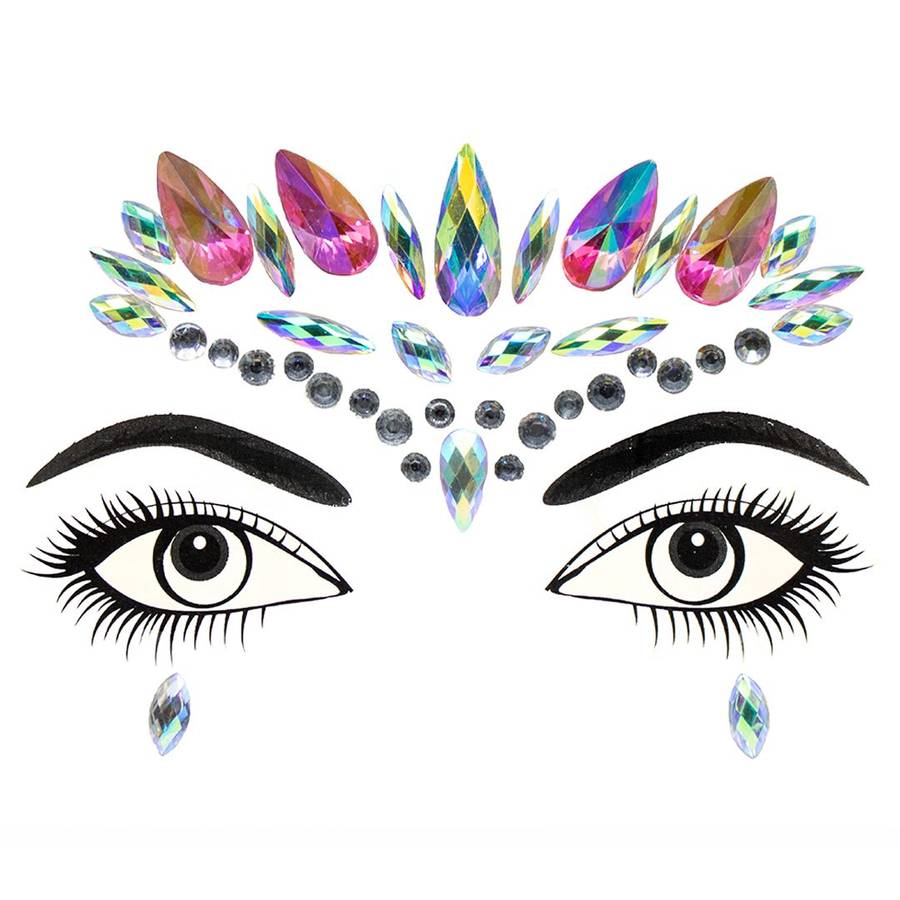 Nordik Beauty Gem Festival Face Stickers