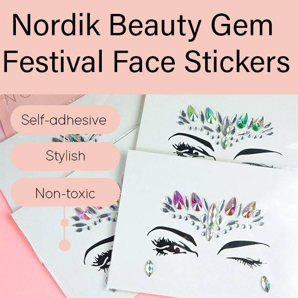 Nordik Beauty Gem Festival Face Stickers