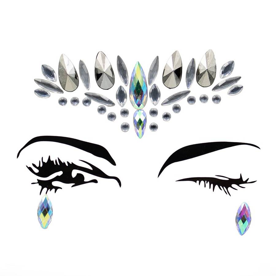 Nordik Beauty Gem Festival Face Stickers