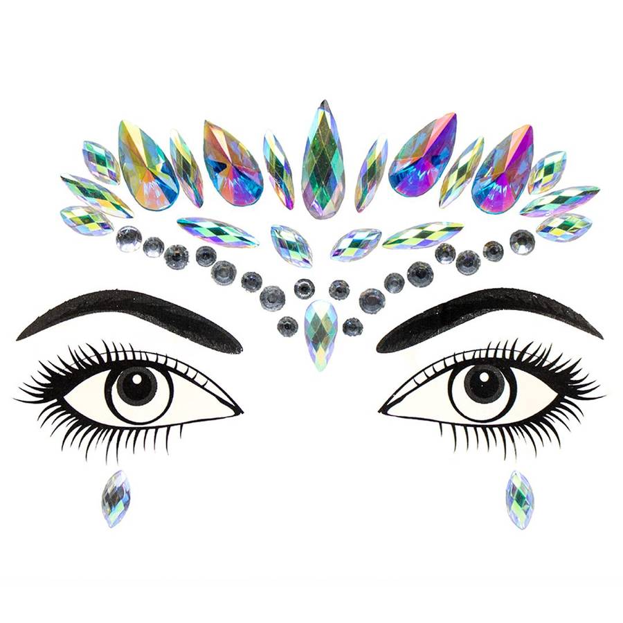 Nordik Beauty Gem Festival Face Stickers