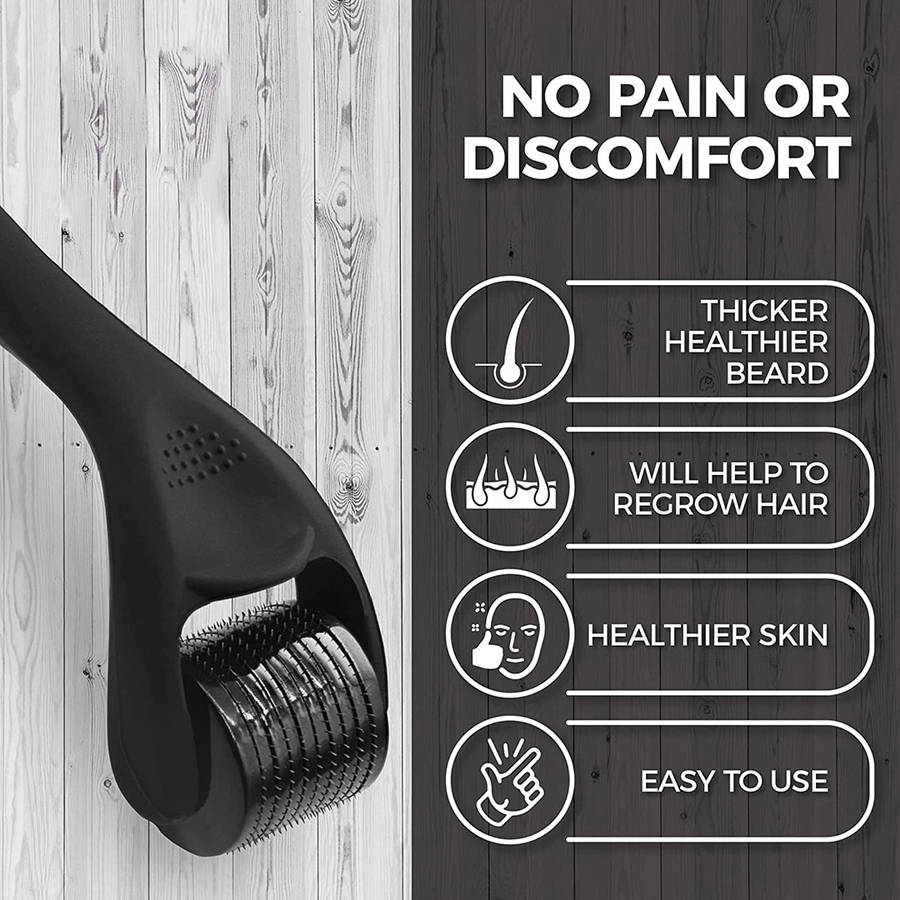 Mens Derma Roller for Beard Growth (0.5mm)
