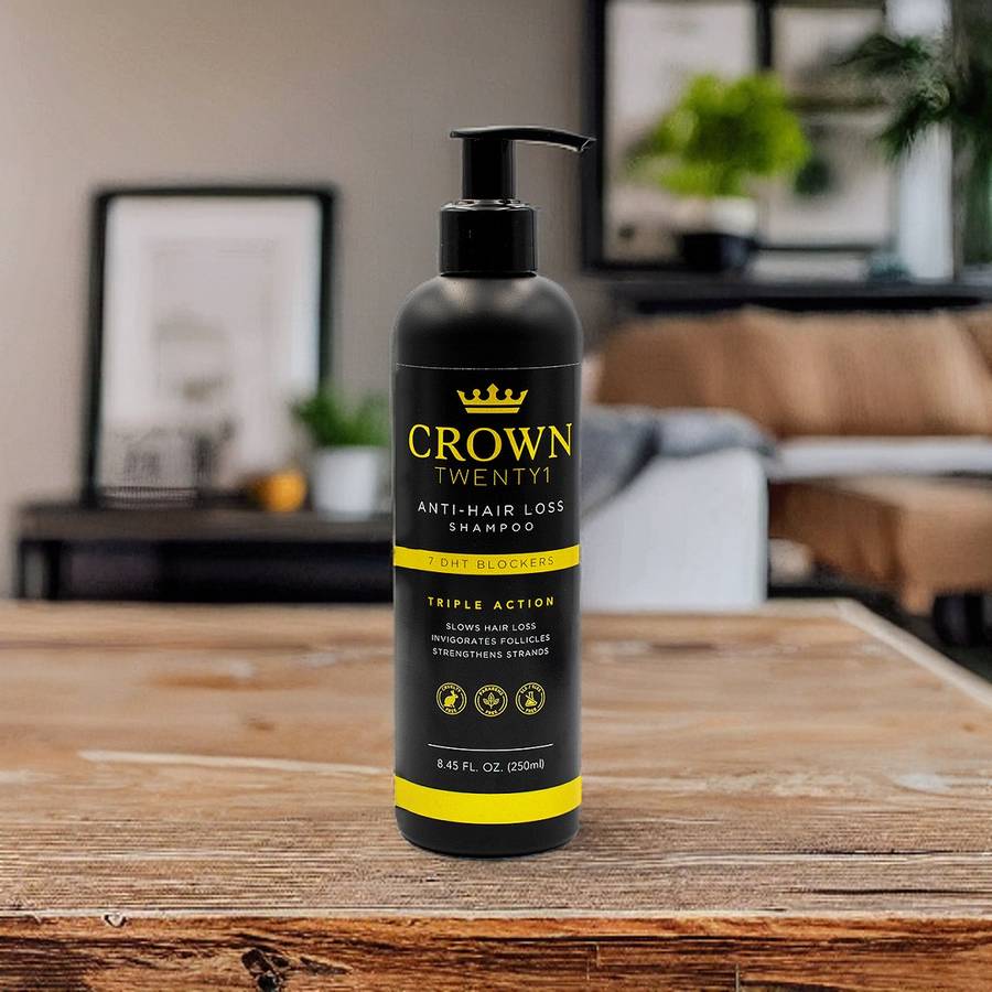 Crown Twenty1 Triple Action Anti-Hair Loss Shampoo (250ml)