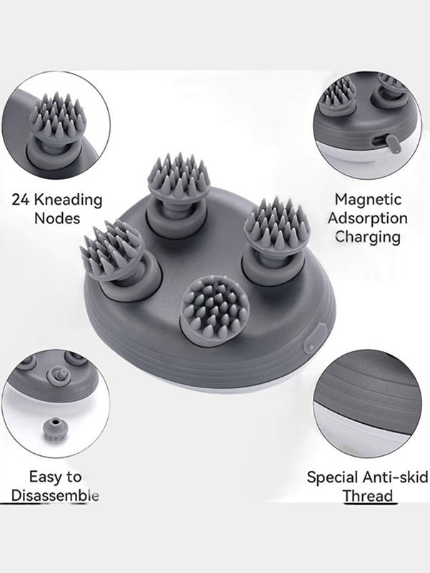 Hair Health Electric Scalp Massager for Hair Loss Prevention &amp; Hair Growth