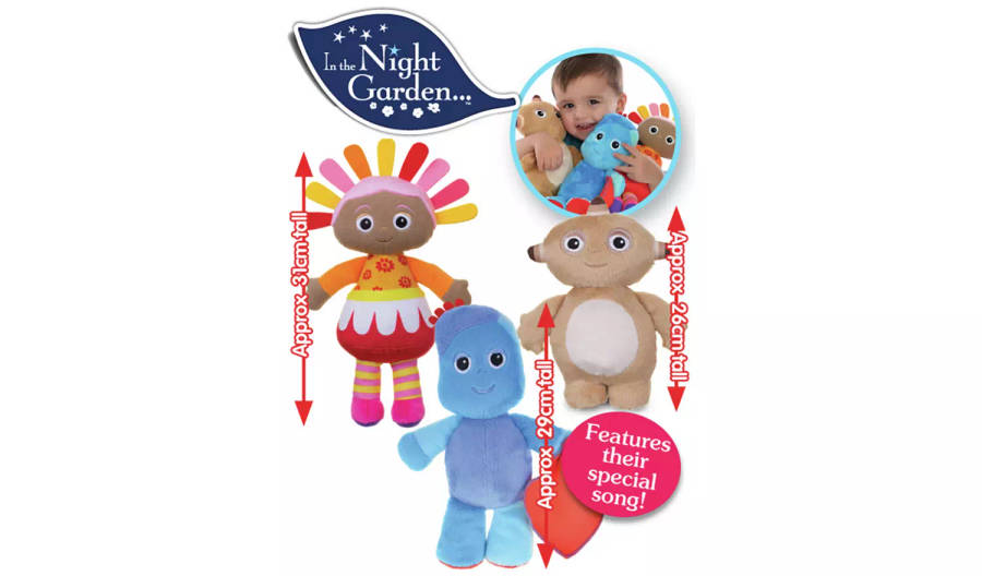 In The Night Garden Large Talking Iggle Piggle Soft Toy