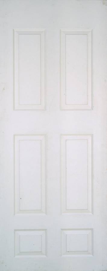 Interior Door Deep Moulded Tudor 6 Panel Prefinished White-w813xh2032mm