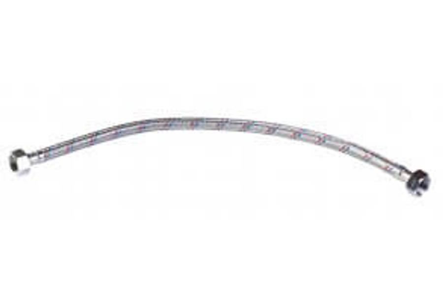 Braided connector 350mm female x female 15mm - bag