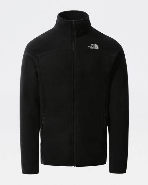 THE NORTHFACE 100 GLACIER FULL ZIP FLEECE JACKET BLACK RETAILR1900